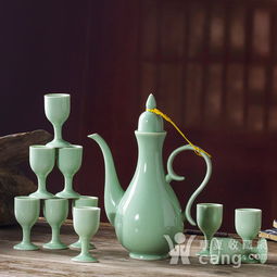 山水龍鳳兩用酒具 陶瓷工藝與紀(jì)念價值的完美融合