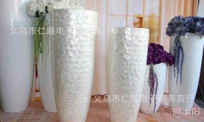 廠家直銷 酒店大型落地式陶瓷花瓶，典雅家居裝飾與工藝禮品之選